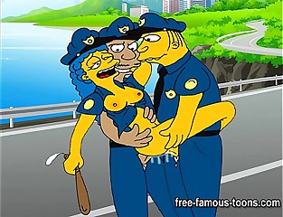 Simpsons with an increment of Futurama hentai orgies